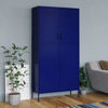 Picture of Industrial Locker Steel Wardrobe Storage Cabinet 35" - N Blue