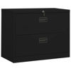 Picture of Office Steel Filing Cabinet 35" - Black