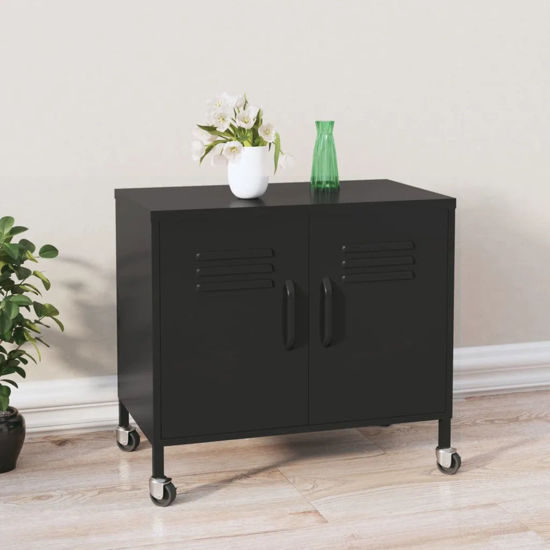 Picture of Steel Storage Cabinet 23" - Black