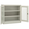 Picture of Steel Office Display Cabinet 35" - L Gray