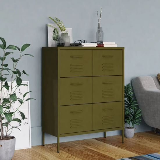 Picture of Steel Storage Cabinet 31" - O Green