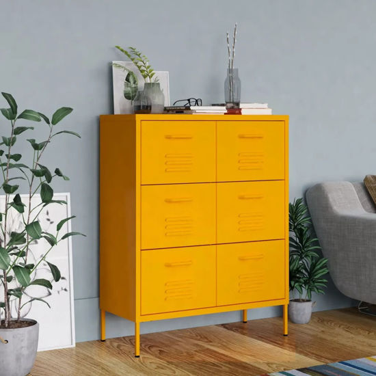 Picture of Steel Storage Cabinet 31" - M Yellow