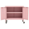 Picture of Steel Storage Cabinet 23" - Pink