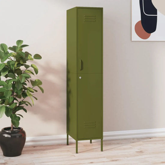 Picture of Steel Locker Storage 13" - O Green