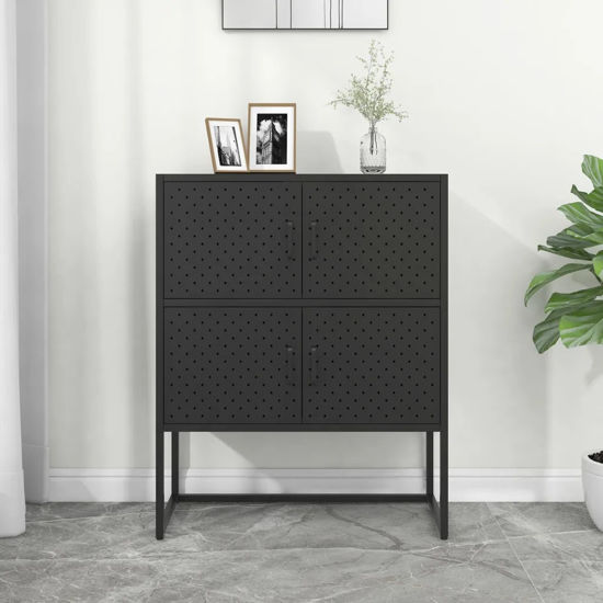 Picture of Steel Storage Cabinet 31" - Black