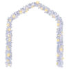 Picture of 32' Christmas Garland with LED - White