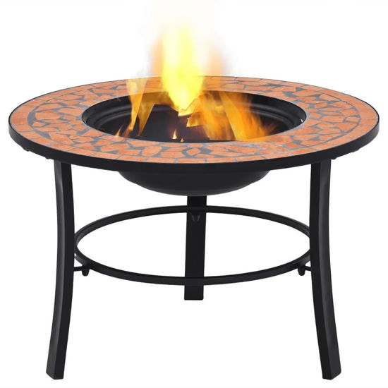 Picture of Outdoor 26" Ceramic Fire Pit Table - TW