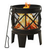 Picture of Outdoor 27" Steel Fire Pit with Poker