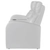 Picture of Home Theater Double Recliner Chair - White