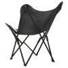 Picture of Living Room Leather Butterfly Chair - Black