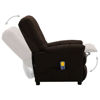 Picture of Fabric Electric Recliner Massage Chair - D Brown