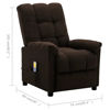 Picture of Fabric Electric Recliner Massage Chair - D Brown