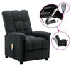 Picture of Living Room Fabric Electric Recliner Massage Chair - D Gray