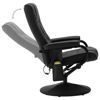 Picture of Living Room Massage Chair with Footrest - Black