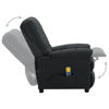 Picture of Fabric Massage Recliner Chair - D Gray