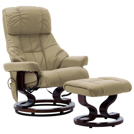 Picture of Recline Massage Chair with Footrest - C