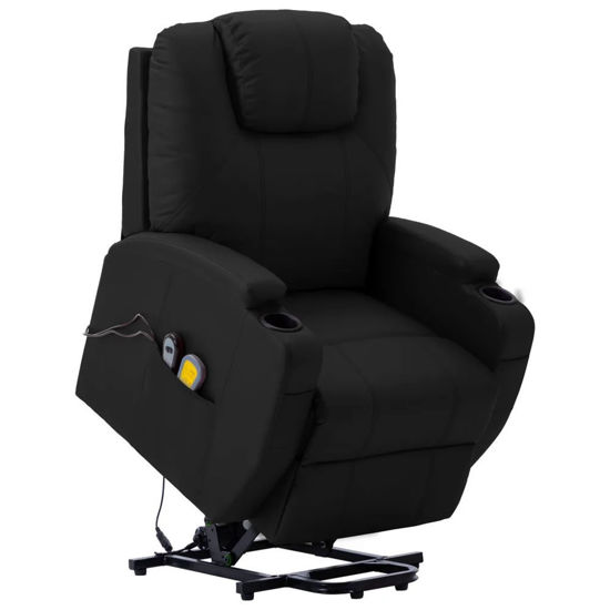 Picture of Living Room Recliner Massage Chair - Black