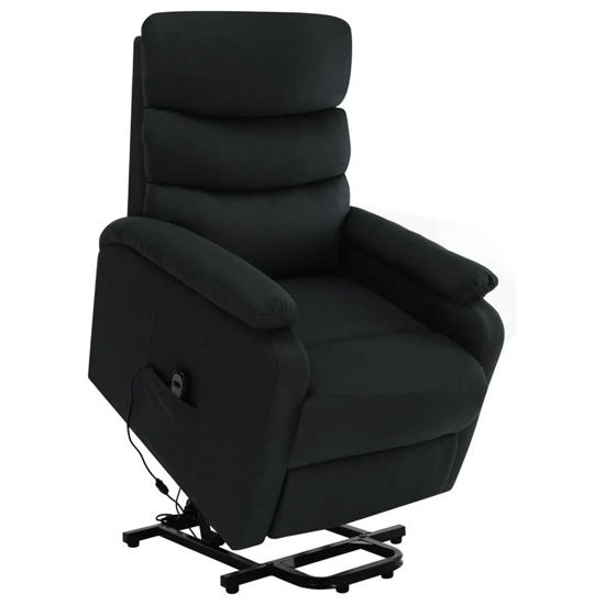 Picture of Living Room Fabric Recliner Massage Chair - Black