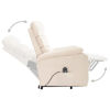 Picture of Living Room Fabric Recliner Massage Chair - Cream