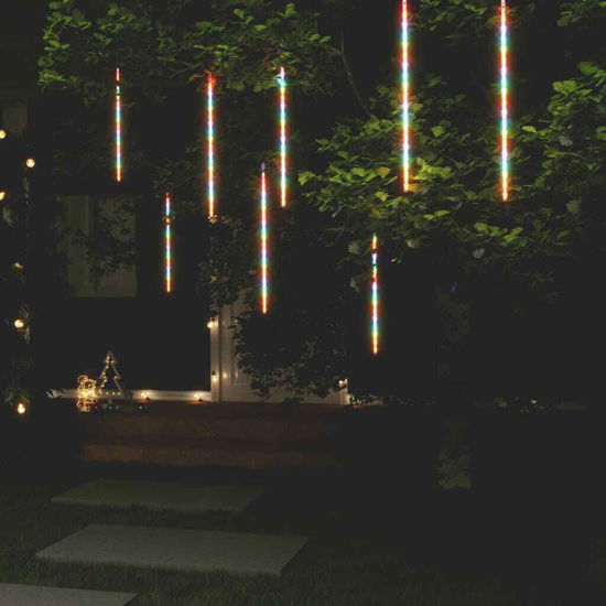 Picture of Outdoor Indoor Christmas LED Lights 20" - 8 pc MultiColor