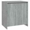 Picture of Wooden Sideboard with Storage Cabinet and Shelves SEW 3 pc - Gray