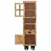 Picture of Wooden Pantry with Wheels 15" SRW