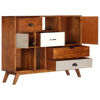 Picture of Wooden Storage Cabinet with Drawers 45" SAW