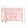 Picture of Wooden Sideboard Cabinet Storage 43" SMW - L Pink