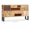 Picture of Wooden Sideboard Cabinet with Drawers 55" SMW