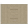 Picture of Wooden Sideboard Storage Cabinet 34" EW