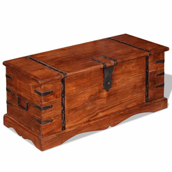 Picture of Wooden Storage Trunk 35" SW