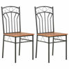 Picture of Dining Chairs - 2 pc Brown