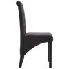 Picture of Fabric Dining Chairs - 2 pc Dark Gray