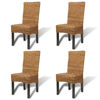 Picture of Dining Rattan Wooden Chairs SMW - 4 pc