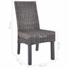 Picture of Dining Rattan Wooden Chairs MW - 6 pc Brown