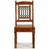 Picture of Wooden Dining Chairs - 6 pc Brown