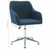 Picture of Dining Fabric Chair - 1 pc Blue