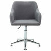 Picture of Dining Fabric Chair with Armrest - 1 pc L Gray