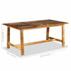 Picture of Wooden Dining Table 71" - SRW