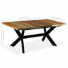 Picture of Wooden Dining Table 71" - SRW