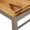 Picture of Steel and Wood Dining Table 71" SSW