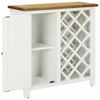 Picture of Wooden Wine Rack Cabinet with Storage 31" SOW - White