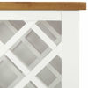 Picture of Wooden Wine Rack Cabinet with Storage 31" SOW - White