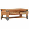 Picture of Solid Wood Coffee Table with Drawers 43" SAW