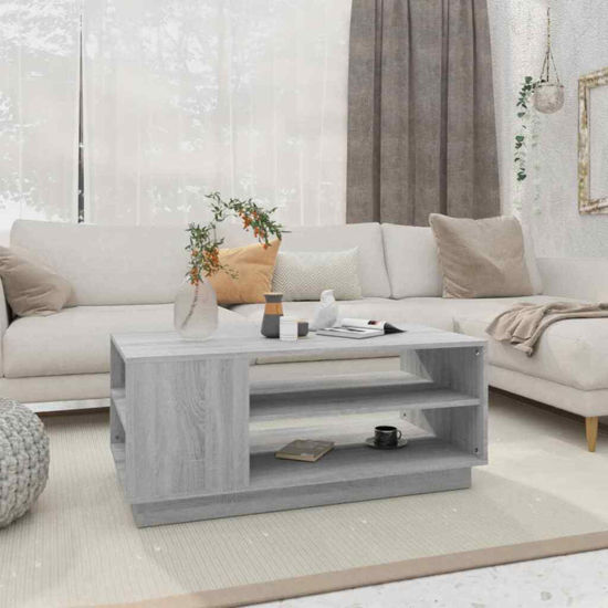 Picture of Living Room Coffee Table 40" Wood - Gray