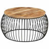 Picture of Wooden Round Coffee Table 27" - RMW