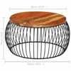 Picture of Wooden Round Coffee Table 27" - SRW