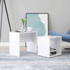 Picture of Living Room High Gloss Coffee Table 19" - White