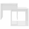 Picture of Living Room High Gloss Coffee Table 19" - White