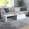 Picture of Living Room Coffee Table 59" with Storage - White